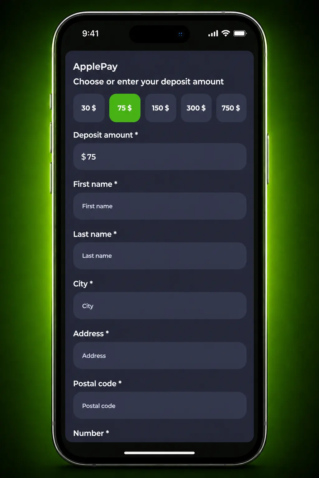 Step-by-step guide showing how to deposit funds on JeetCity casino in Australia using the cashier menu.