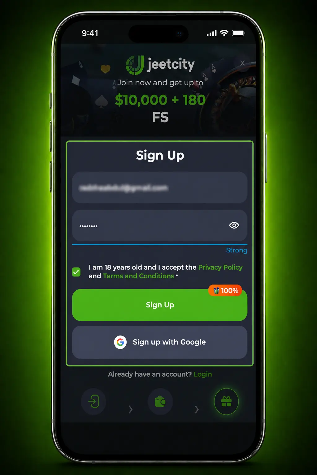 Step-by-step guide showing how to deposit funds on JeetCity casino in Australia using the cashier menu.