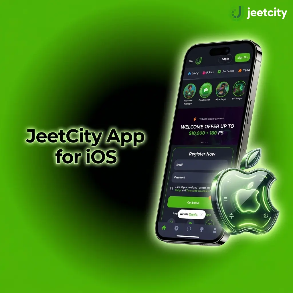 JeetCity iOS app download page for iPhone and iPad with installation requirements and compatible Apple devices
