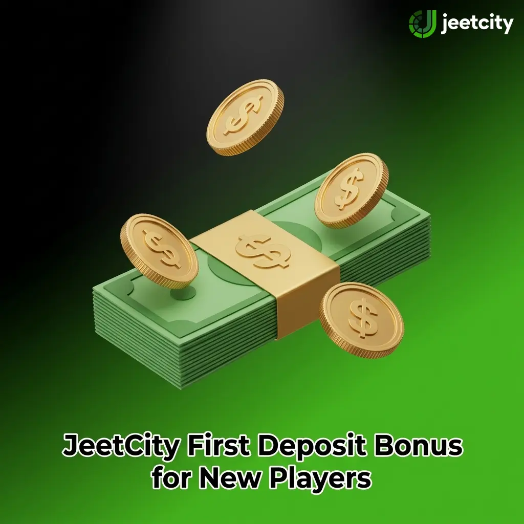 JeetCity first deposit bonus offering 100% match up to €7,500 plus 100 free spins for Australian players