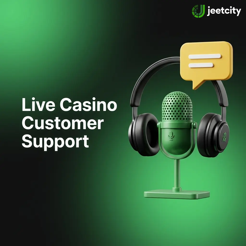 JeetCity live casino 24/7 customer support channels including live chat, email, FAQ, and in-account tickets for Australian players
