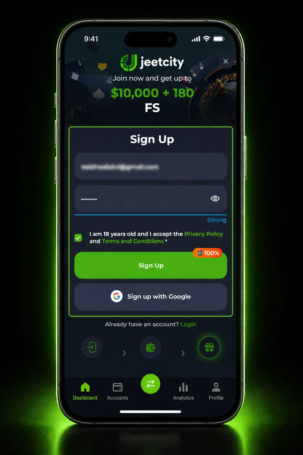 Step-by-step guide to claiming JeetCity deposit bonuses in Australia, showing sign up, deposit, code entry, and bonus activation.