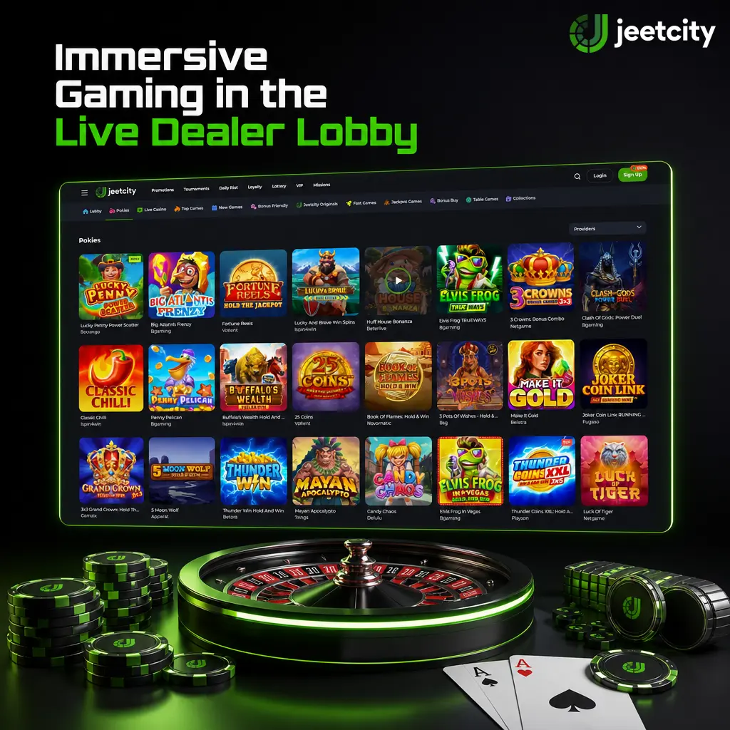 Live dealer lobby featuring Evolution and Pragmatic Play studios with roulette, blackjack, baccarat, game shows, and Casino Hold'em tables.